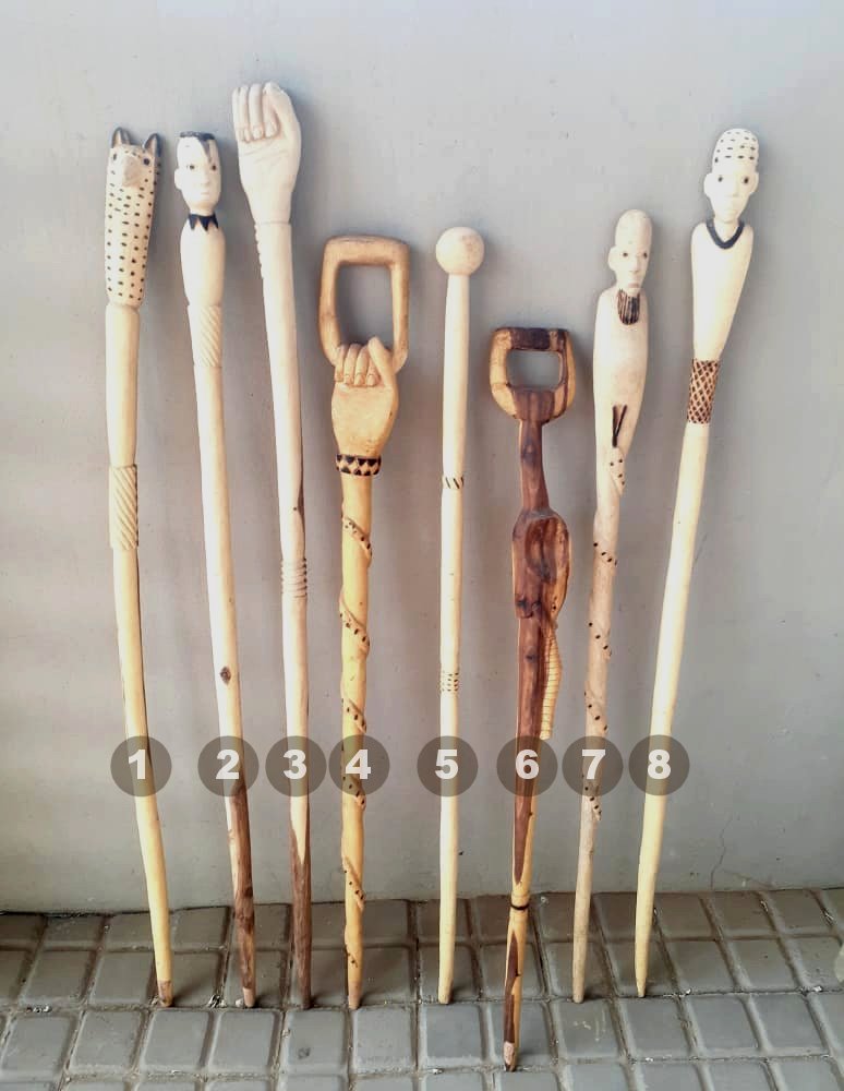 Johannes Maswanganyi - Walking sticks